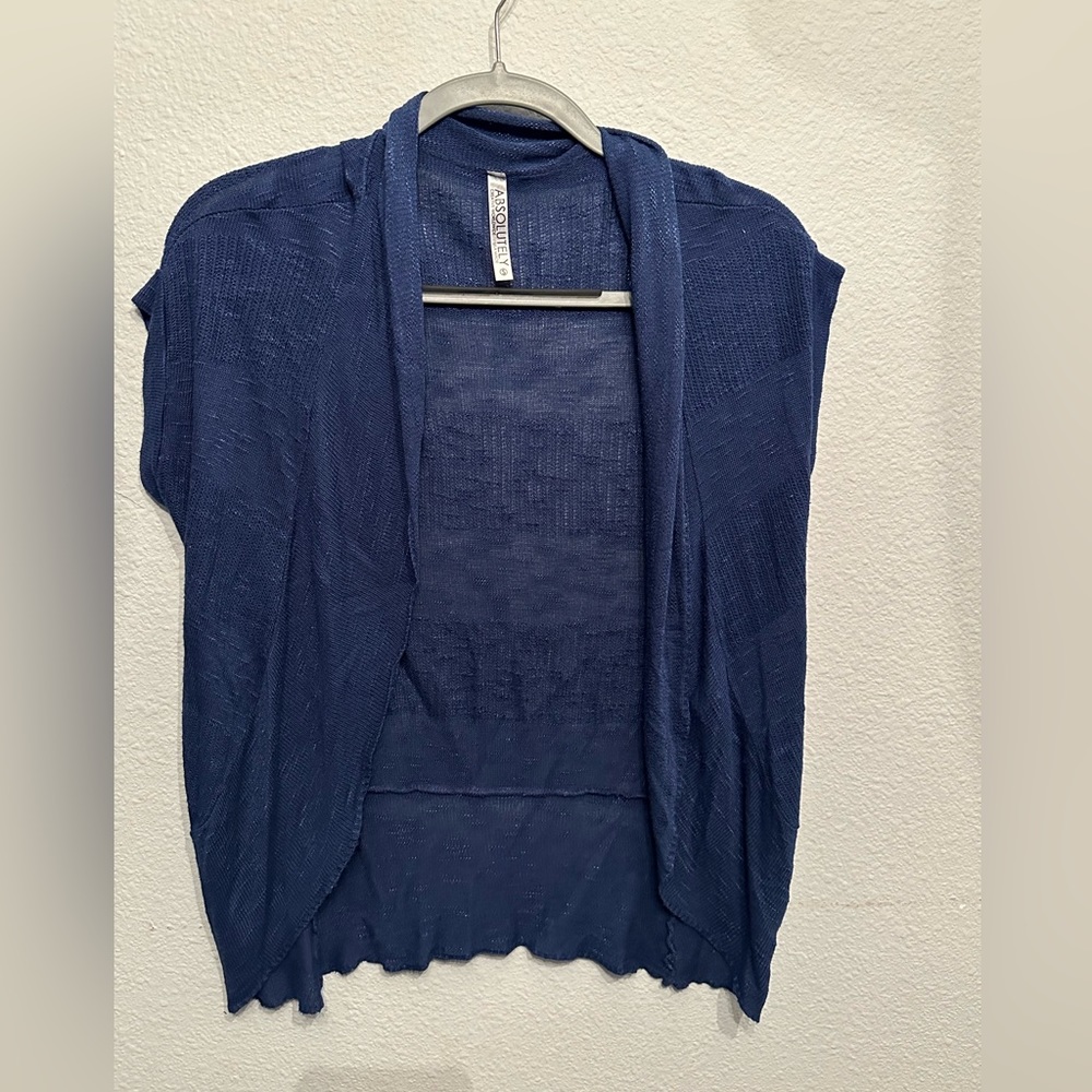 Short sleeve cover up